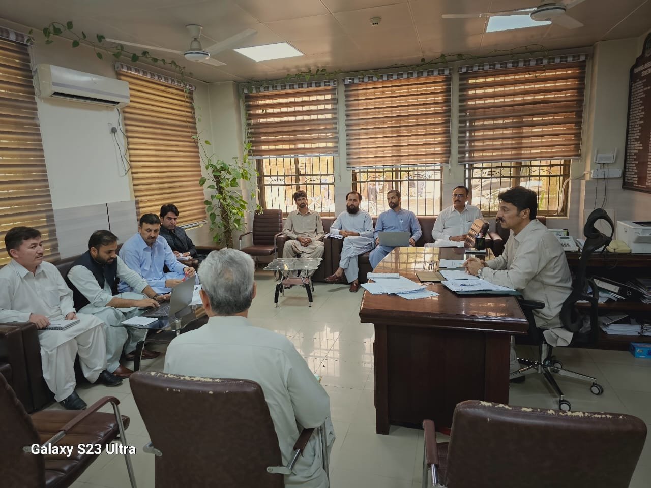 3 Secretary Planning P&DD Reviews Progress of Official Website and Approves Data Dissemination Policy