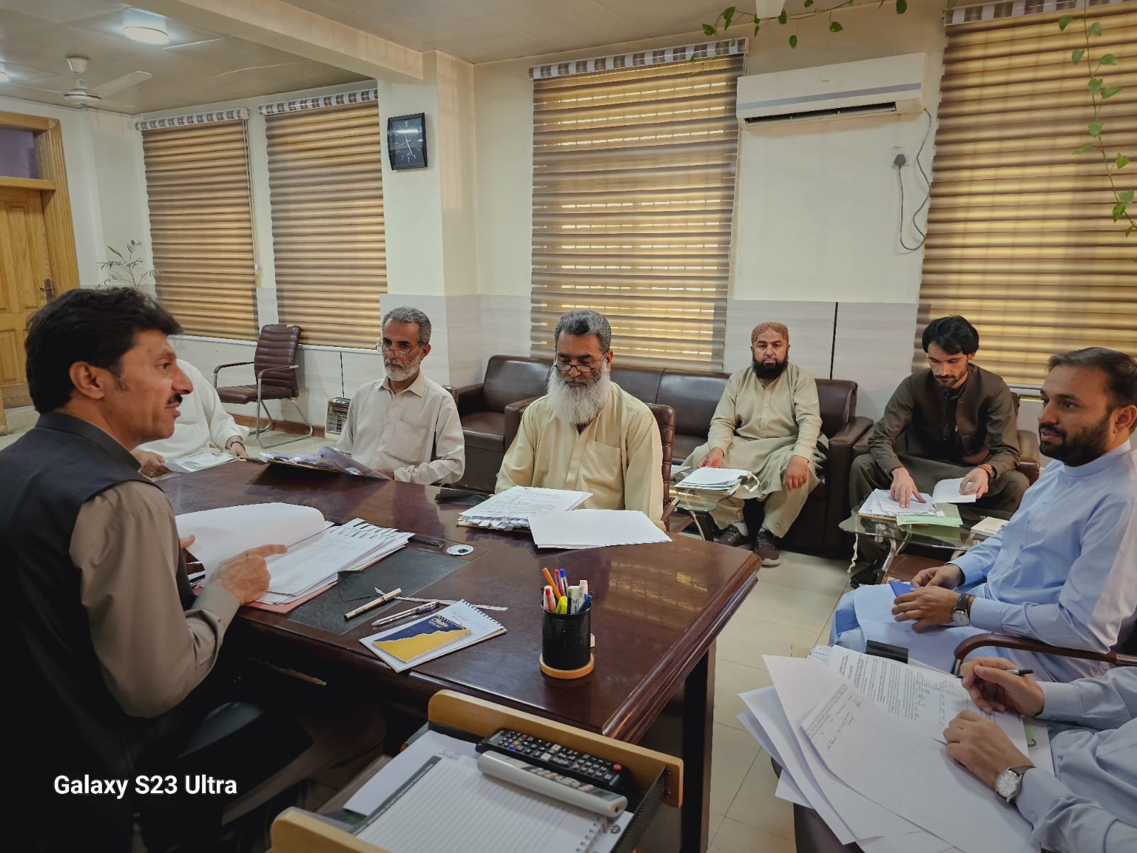 Meeting on promotion of APS to PS (BPS16) in BOS P&D department on 12.09.2024.